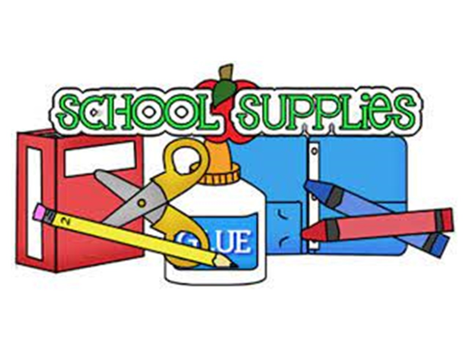 Supply Drop-off - Thursday, August 7th from 3:00 PM to -4:00 PM